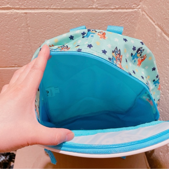 Bluey Kids 14” Backpack with Cartoon Characters - Picture 5 of 5